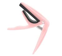Plastic Ukulele Capo, Clamping Capos Lightweight Single-Handed Easy Move Tuning Tool for Stringed Instrument(Pink)