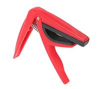 Plastic Ukulele Clamping Capos Tuning Tool Lightweight Spring Design for Stringed Instrument(red)