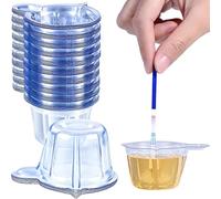 Plastic Urine Collection Cups Disposable Urine Specimen Cups for Pregnancy Test, 40 ML (60 Pieces)