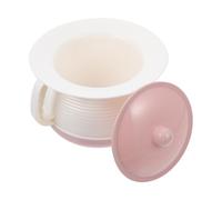 Plastic Urine Pot with Lid and Handle for Bedroom Care | Thickened Body, Pink Finish, Smooth Surface, Easy Carry and Empty, Suitable for Caregivers and Elder