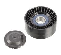 Plastic V-Ribbed Belt Deflection Guide Pulley FEBI Fits PORSCHE 955 9A110221200