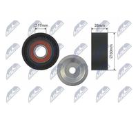 Plastic V-Ribbed Belt Tensioner Pulley Fits BMW F20 X1 X3 X5 X6 04-20 7810807