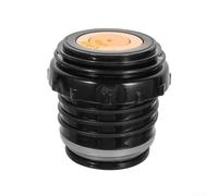 Plastic Vacuum Bottle Inner Stopper 2.32in Leak-Proof(A) | plastic build, silicone sealing ring, prevents leaks, 2.32in diameter, yellow for red black options