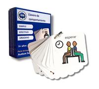Plastic Visual Behaviour Keyring (Spanish)