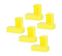 Plastic Wall Tile Corner Leveler - 5-Pack External Angle Locator & Right-Angle Fixing Buckle for Precise 90-Degree Tile Alignment and Even Grout Spacing