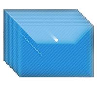 Plastic Wallets Folders,Lever Arch File Binder,Report covers 25 Pcs File Bag Transparent Plastic A4 Documents Filing Storage Bag Student Organizer Information Pocket Folders Stationery File folders (C