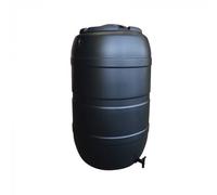 Plastic Water Butt Barrel Strata Ward 210 L with Tap and Lockable Lid, Black