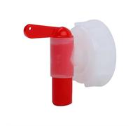 Plastic Water Faucet Tap with DN61 Thread, 61mm Dispensing Spout for 15-60L Tanks Buckets, Heavy-Duty Leak-Proof Replacement Spigot for Water Cooler, Beverage Dispenser, Outdoor Camping (1 Pcs)