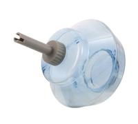 Plastic Water Tank Blue for Hair Salon Steamer Replacement Cup | 7.3x5.5 Inch Bottle, Universal Salon Use, Easy Pour Design, Prevents Dry Burning