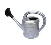 Plastic Watering Can 5L Silver Indoor Outdoor Garden Plant Watering Jug