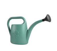 Plastic Watering Can Lightweight 4.5L Garden Indoor Outdoor Plants Comfortable Handle Sprinkler Rose Head (Sage)
