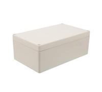 Plastic Waterproof Junction Box 75x120x200 Beige Two Ways