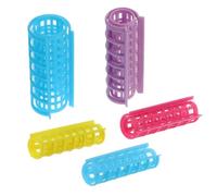 Plastic Wave Curling Tools Self Grip Hair Rollers 36pcs | Portable DIY Styling Set, Simple Use at Home or Travelling, Natural-looking Waves Random Color
