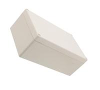 Plastic Weatherproof Connection Box for Dry Cable Sealing Indoor | Two Way Structure, Beige and White Finish, Low Voltage Lighting Cables, Electricians and Landscapers