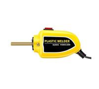 Plastic Welder 100W Heat Gun 400pcs Hot Staplers Welding Machine Bumper Soldering Iron Staples Car Repair Tools Kit Easy to Use(with Iron set-01)