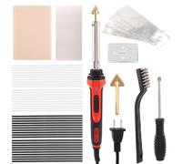 Plastic Welder, 110V/100W Plastic Welding Kit, Bumper Repair Welder Kit Plastics Soldering Tool for Flat Flat/Outer Corner/Inner for Bumper/Kayak Products Repair(SIZE:1set)