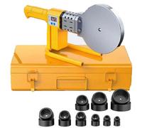 Plastic Welder Kit, 1500W Handheld Pipe Fusion and Extruder Tool | Versatile Plastic Pipe Welder for Efficient PP, HDPE, LDPE Fusion - Handheld Extruder Kit for Home and DIY Projects