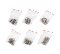 Plastic Welding Nails Kit, 6 Sizes Stainless Steel Wave Flat V M Pins for Hot Stapler Bumper for Fender Dashboard Repair, Car Body Fix