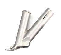 Plastic Welding Nozzle Round Triangular Vinyl Welder Tip Stainless Steel | Crafted from stainless steel and alloy to provide long-lasting reliability for plastic welding tasks.