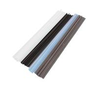 Plastic Welding Rods ABS PP HDPE PPR PVC UPVC CPVC Bumper Repair Soldering Stick Electrodes for Hot Air Gun Welder Weld(Grey 1m 2pcs,PE)