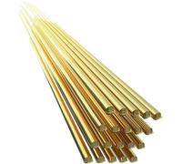 Plastic Welding Rods, Brass Welding Rods 1.6mm Diameter 250-333mm No Need Solder Powder Pack of 10/20/50 Pcs(10PCS)
