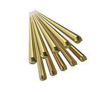 Plastic Welding Rods, Brass Welding Wire Electrode 1.6mmx333mm No Flux Soldering Rod Pack of 10/20/50 pcs(20PCS)