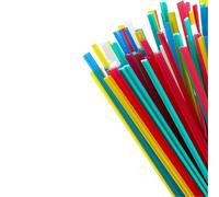 Plastic Welding rods, Plastic Welding Rods for Welder Guns ABS PP PVC PE 5x2mm Multicolor 25/50 pcs(Pp Black 25pcs)