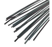 Plastic Welding Rods Welder Sticks ABS Material Suitable for Model Making(Black)