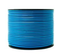 Plastic Welding Round Rod Wire PVC Welding Wire for Plastic Leather Stadium Flooring 100 Meters 4mm Multicolor(Blue)