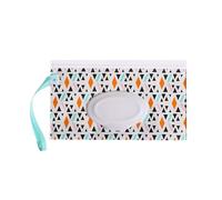 Plastic Wet Wipe Pouch Wipes Holder Case Flip Cover Reusable Refillable Bag Home Storage Tissue Box for Home Office Desk(Color 12)