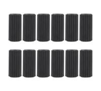 Plastic Wheelchair Brake Handle Caps 12pcs Black End Caps