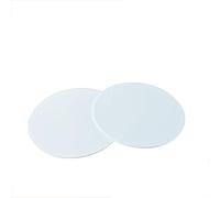 Plastic White flat Round Disc Round ABS Plastic Sheet 2pcs Multiple Sizes for Industrial Parts CNC Fabrication(400mm x 2mm(2pcs))