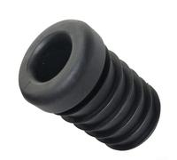 Plastic Windsurf Mast Top Insert Stopper, 4.5cm Pin Male Stoppers for Standard Sail Masts, Lightweight Age-Resistant Replacement Part to Block Moisture, Black