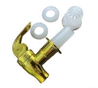 Plastic Wine Bottle Faucet 17mm Leak-Proof Dispenser Silver or Golden | Food-safe plastic suitable for wine water for cider Lever design for precise control 17mm thread fits various containers