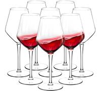 Plastic Wine Glasses Set of 8(15oz) |Unbreakable Wine Glasses with Stem|100% Tritan & BPA Free |Dishwasher Safe| Awesome For Pool, Beach, Travel, Pool, Camping, Beach, Picnic, Everyday Use.