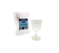 Plastic Wine Goblets 175ml 8pc