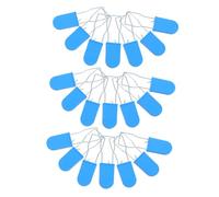 Plastic Wire Padlocks Metal Wires with 100pcs Security Seals Blue