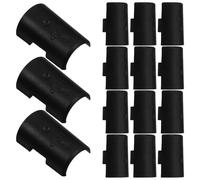 Plastic Wire Shelving Shelf Lock Clips Replacement 16pcs Black