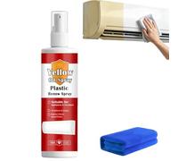 Plastic Yellow-Off Spray Cleaner, Fast-Acting Multi Purpose Plastic Yellowing Remover Spray, Removes Yellow Stains, Restores Bright White Finish On Old Appliances (1pc)