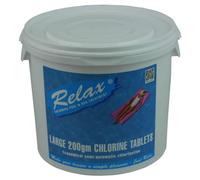 Plastica 6 X 2Kg Relax 200G Chlorine Tabs