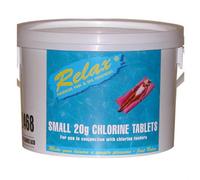 Plastica 6 X 2Kg Relax Small Chlorine Tabs