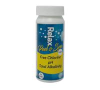 Plastica Relax Chlorine 3 Way Test Strip X 50