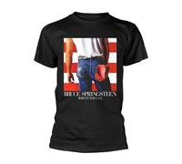 Plastichead Bruce Springsteen 'Born in The USA' (Black) Unisex T-Shirt - XL