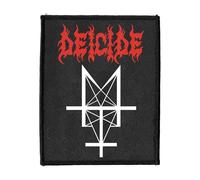 Plastichead Deicide Trifixion Band Logo Sew On Patch
