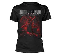 Plastichead Dimmu Borgir Death Cult Pentagram T Shirt M Black