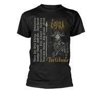 PlasticHead Gojira 'Fortitude Tracklist' (Black) Eco T-Shirt (Large)