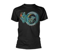 Plastichead Hawkwind Silver Machine Band Logo T Shirt M