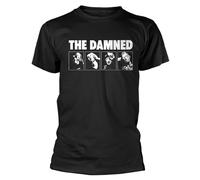 Plastichead The Damned Headshots T Shirt M Black
