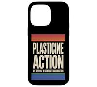 Plasticine Action Support Human Artists Stop Motion Animator Case for iPhone 14 Pro Max