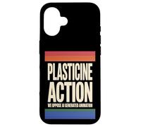 Plasticine Action Support Human Artists Stop Motion Animator Case for iPhone 16